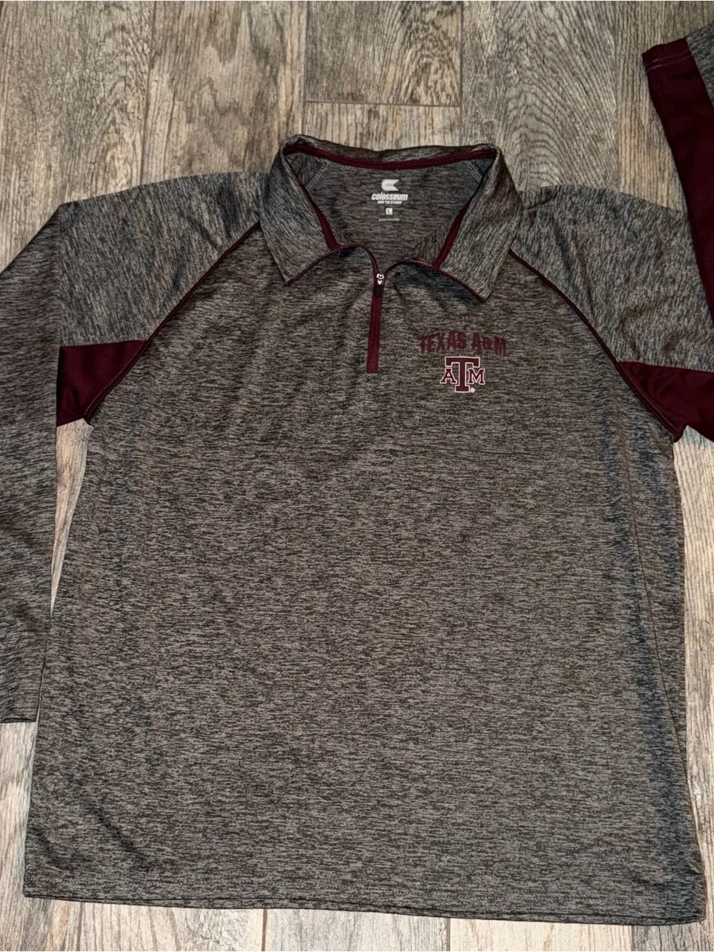 Texas A&M Aggies Colosseum Men’s L 1/4 Zip Performance Pullover